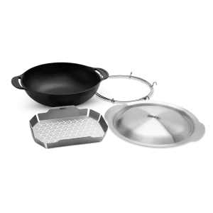 WEBER CRAFTED Wok & Steamer