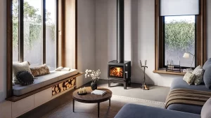Blaze Z1 Legs Freestanding Woodheater