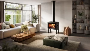 Blaze Z3 Legs Freestanding Woodheater